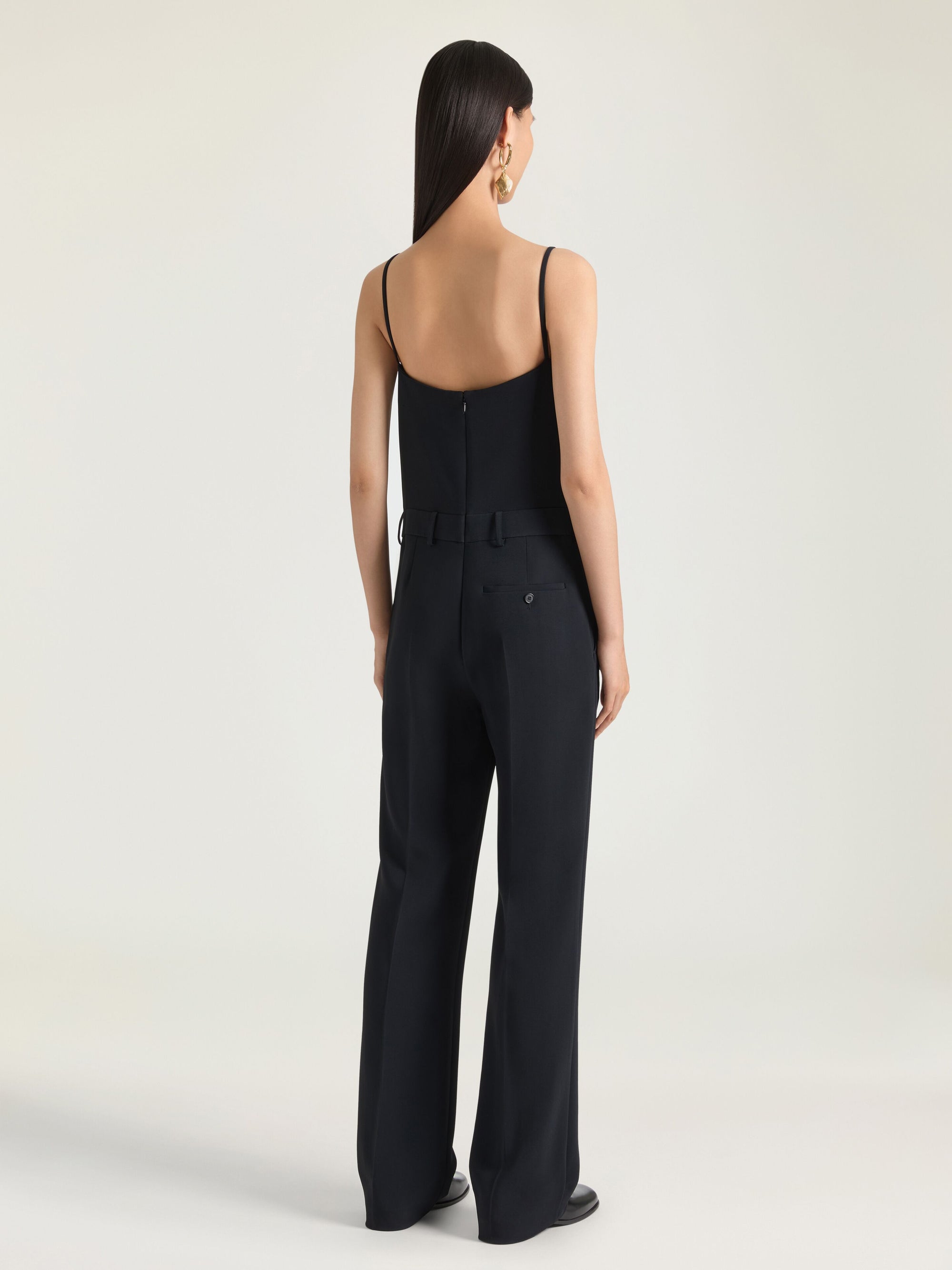 JUMPSUIT WITH STRAIGHT PANTS