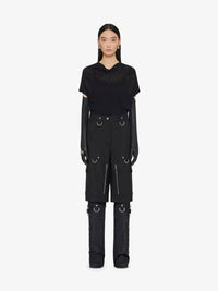 DRAPED SHORT SLEEVE TOP