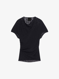 DRAPED SHORT SLEEVE TOP