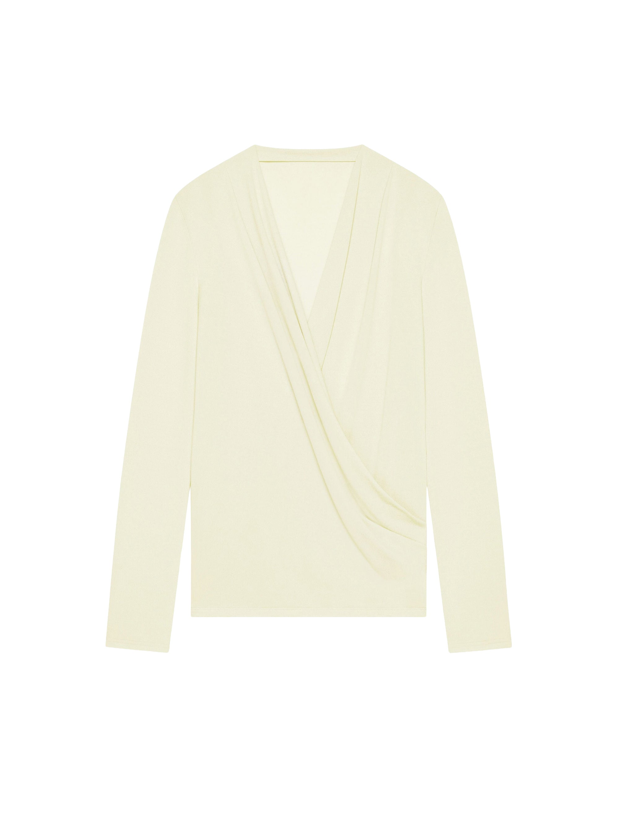 Blouse drapée - Butter