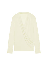 Blouse drapée - Butter