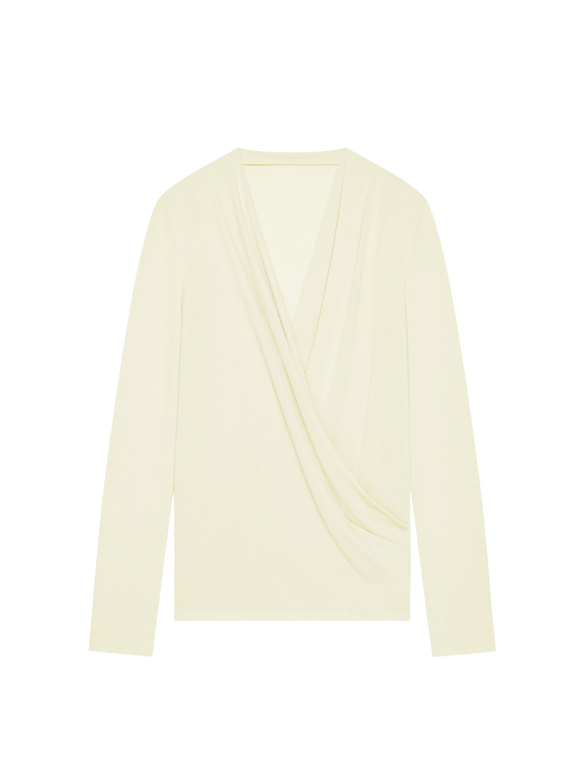 Blouse drapée - Butter