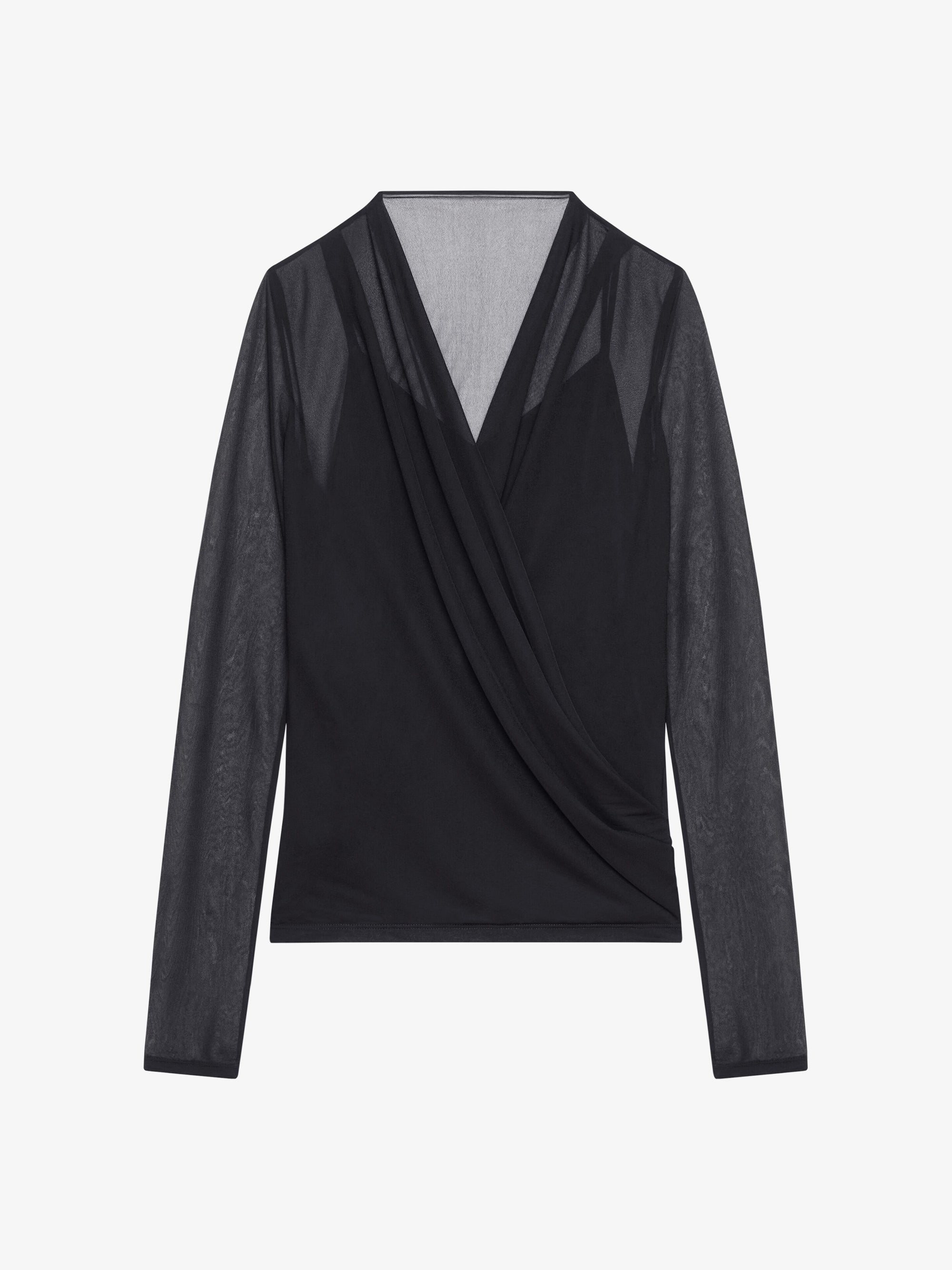 Blouse drapée - Black