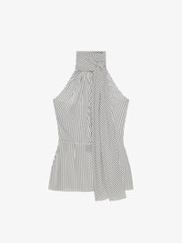 TOP WITH KNOT COLLAR