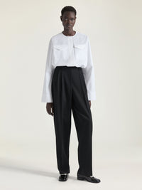 CROPPED UTILITY SHIRT