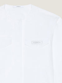 CROPPED UTILITY SHIRT
