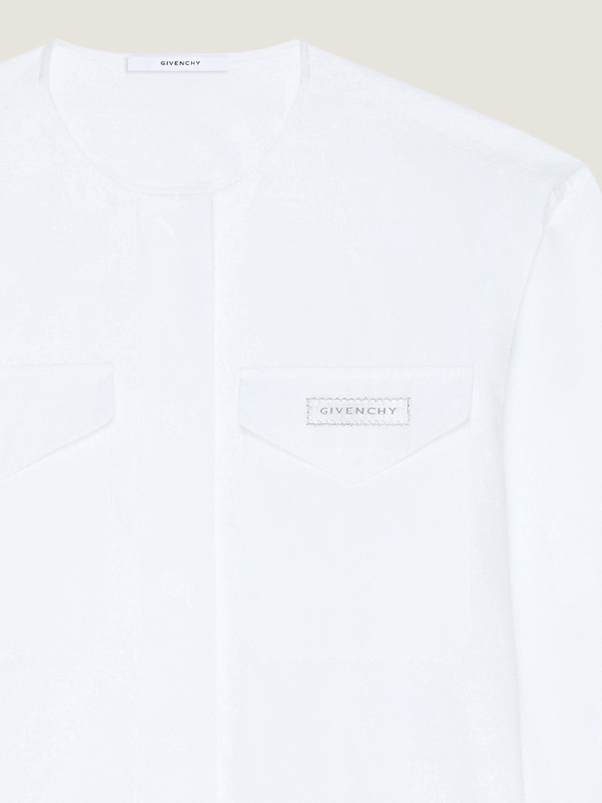 CROPPED UTILITY SHIRT