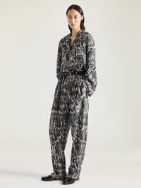 FLUID SILK CIVET PRINT