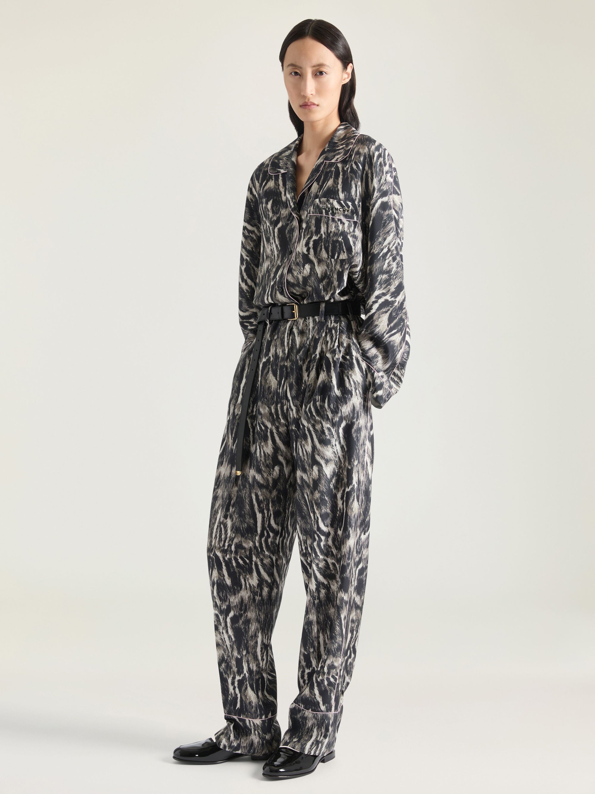 FLUID SILK CIVET PRINT