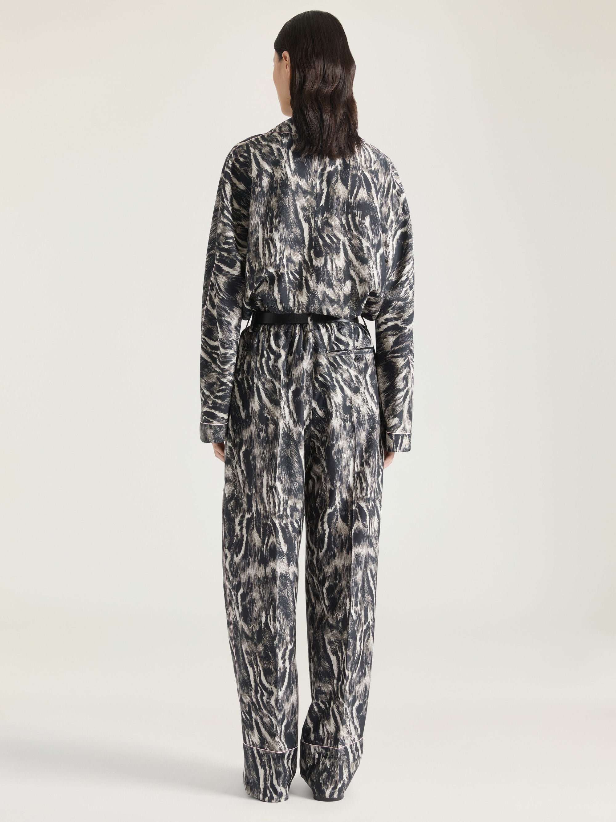 FLUID SILK CIVET PRINT
