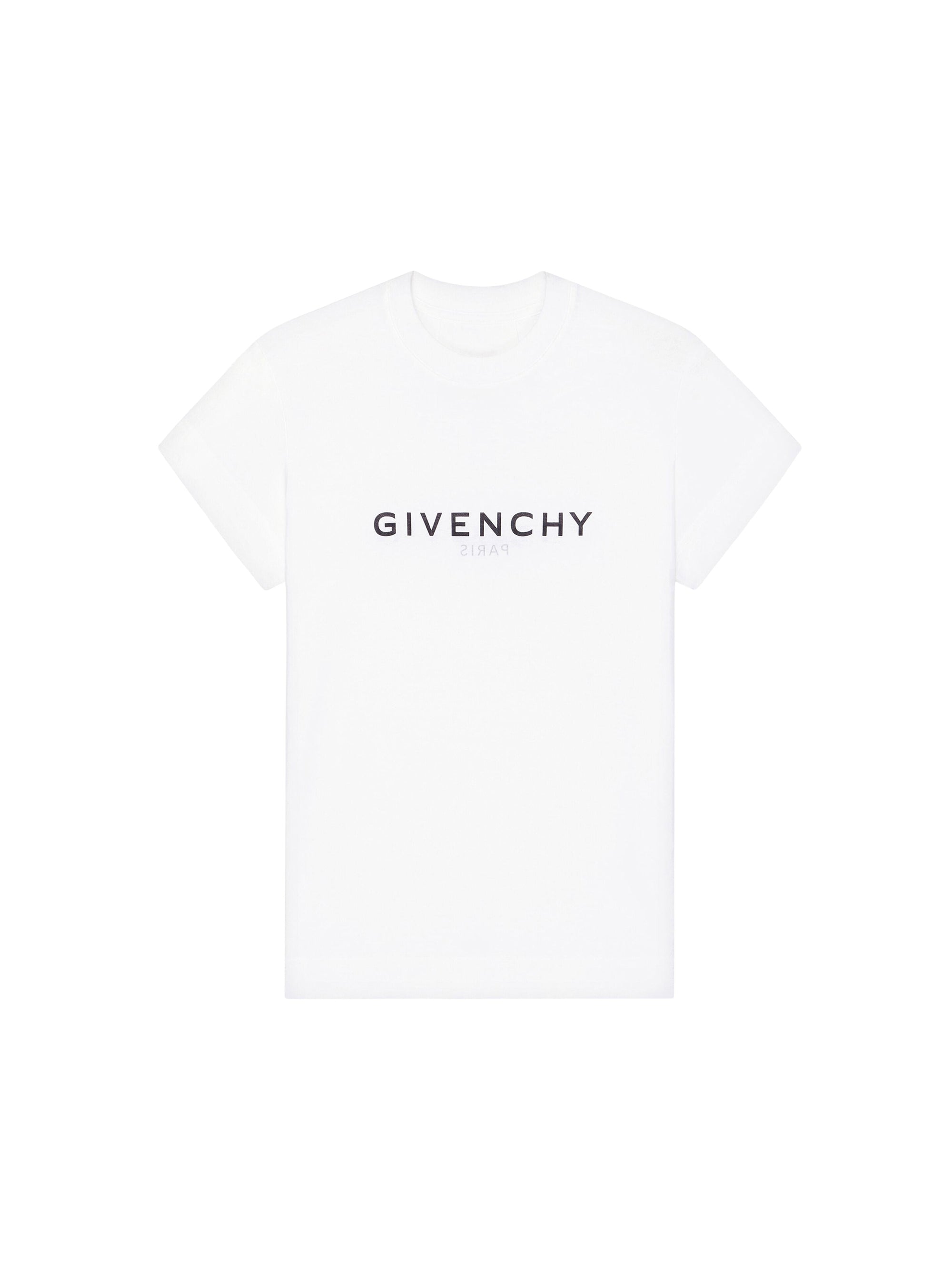 T-shirt ajusté manches courtes - White