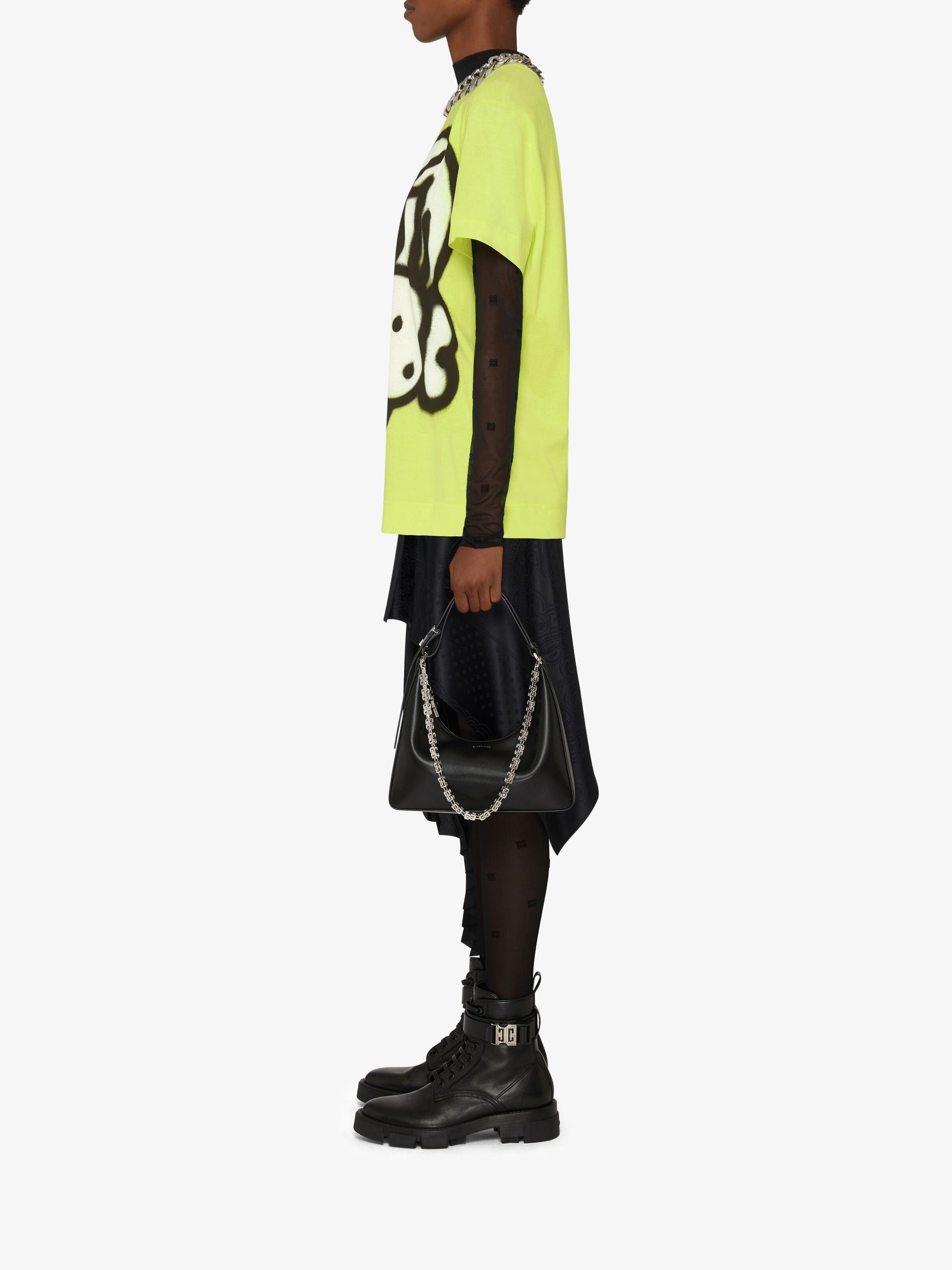 T-shirt à manches courtes - Jaune Fluo