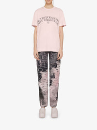 T-shirt tie and dye avec imprimé Love - Light Pink