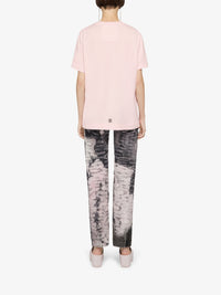 T-shirt tie and dye avec imprimé Love - Light Pink