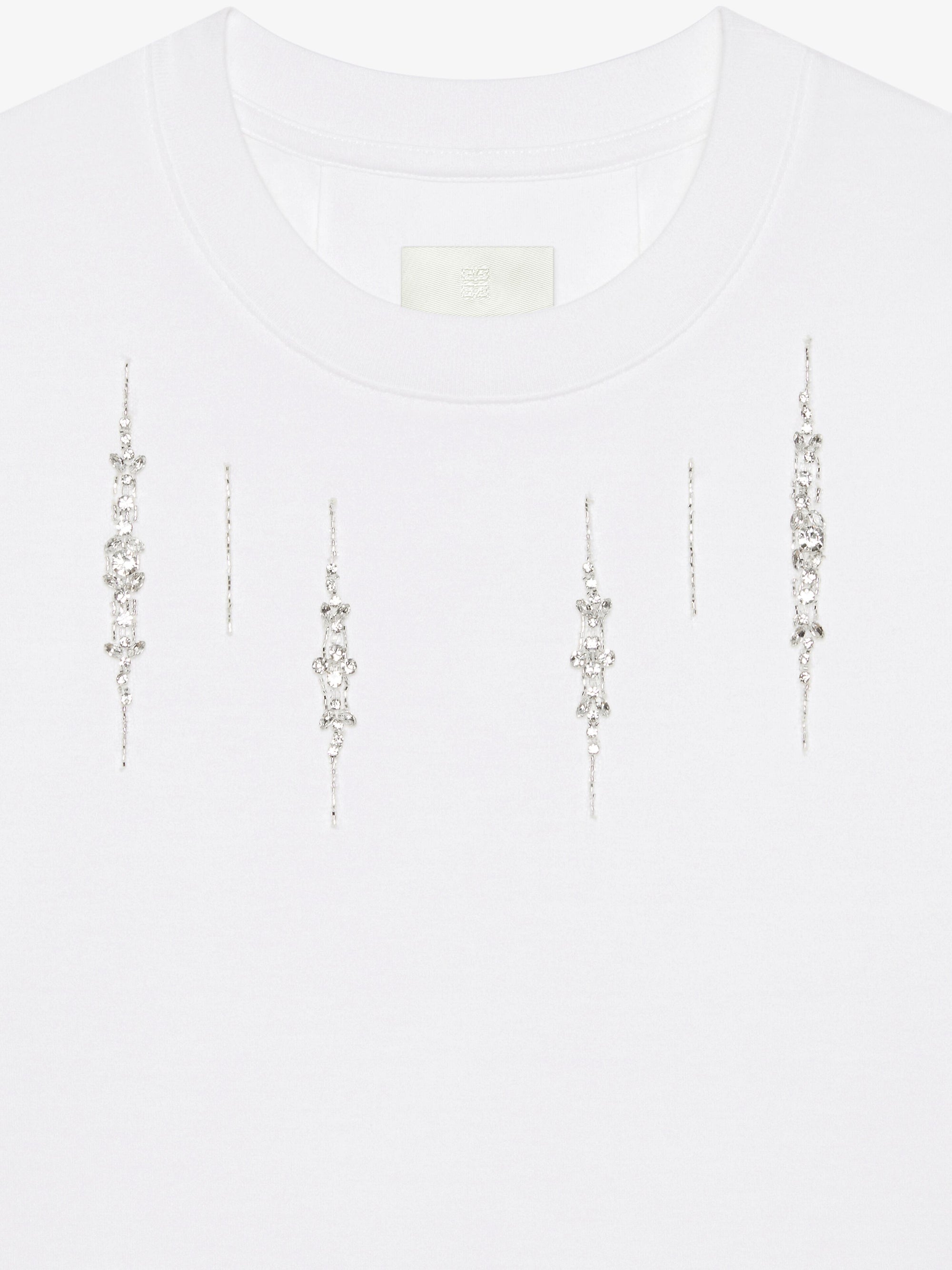 DRIPPING CRYSTAL EMBROIDERY ON TS 70AS