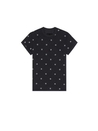 T-shirt double ajusté - Black & Ivory