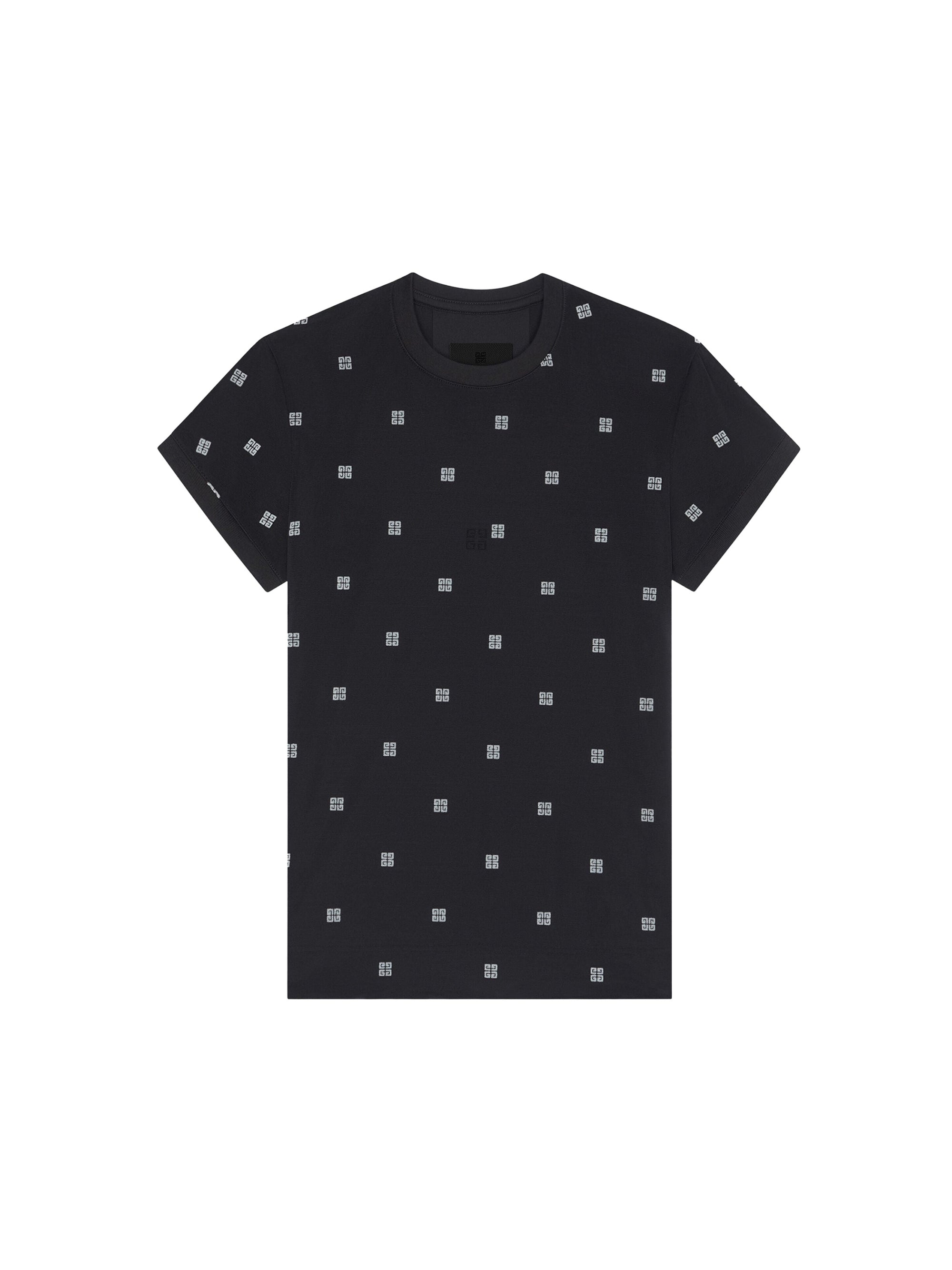T-shirt double ajusté - Black & Ivory