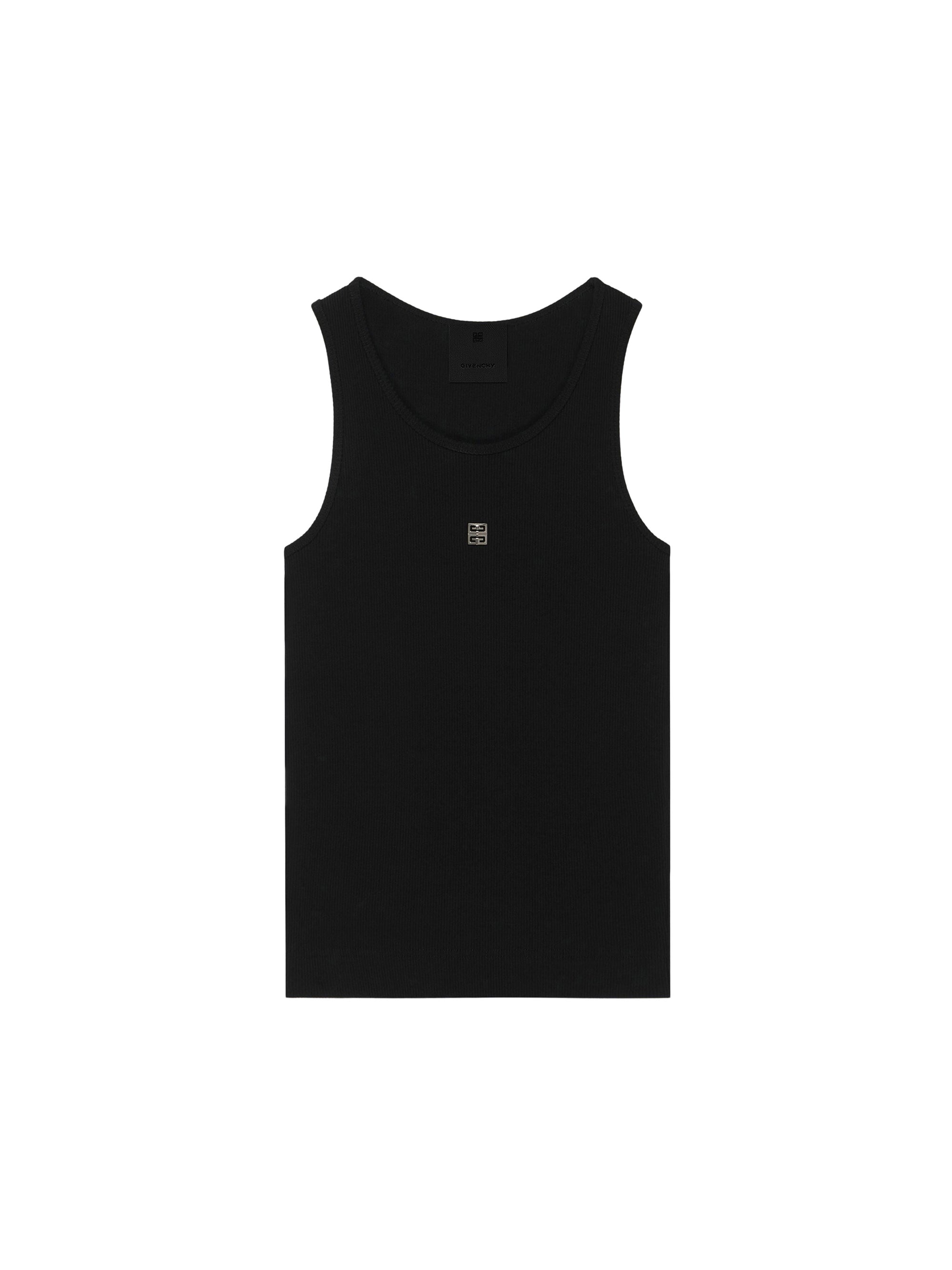 Débardeur Slim avec détail 4G - Black