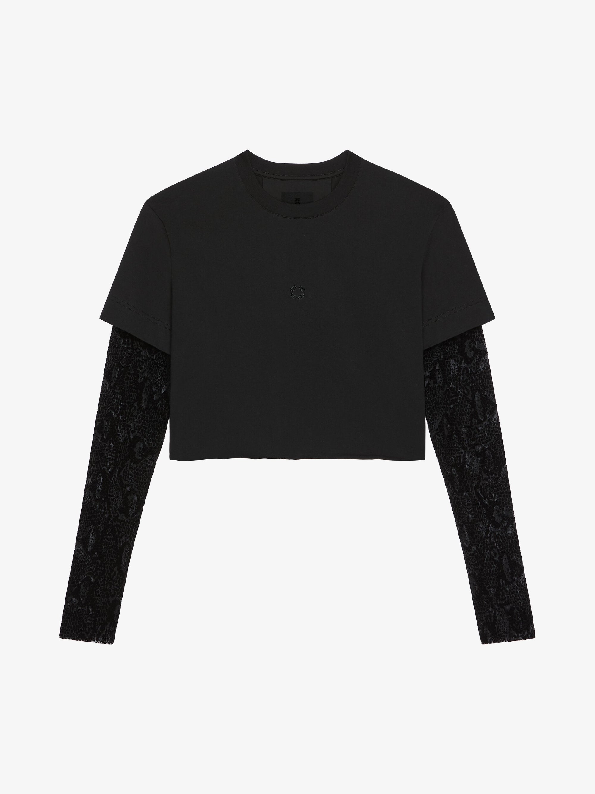 CROPPED LONG SLEEVES T-SHIRT