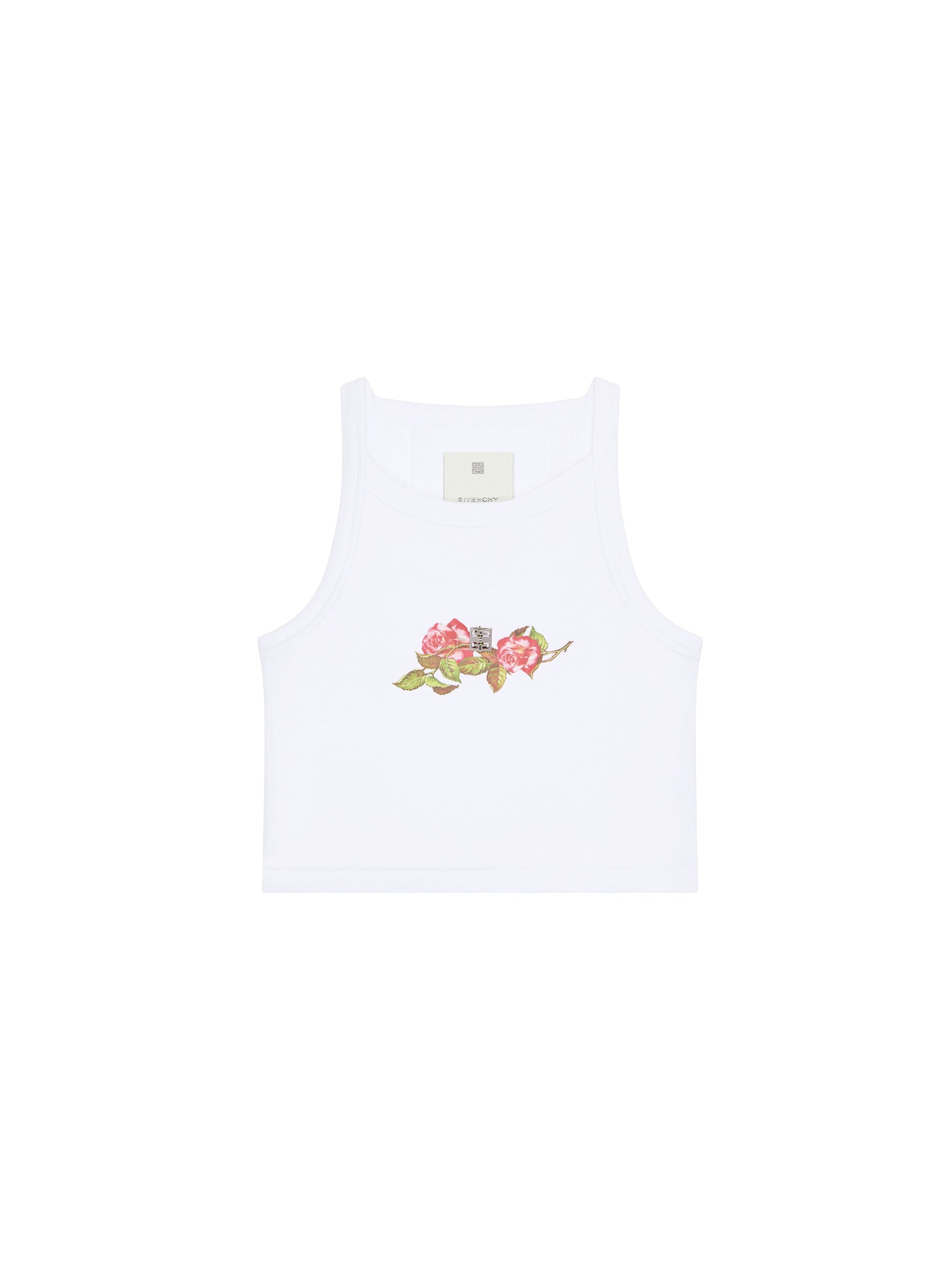 Débardeur court Monogram 4G - White