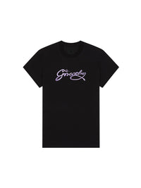 T-shirt monogramme 72 et sequins - Black