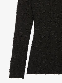 DEEP ROUND NECK LONG SLEEVE T-SHIRT