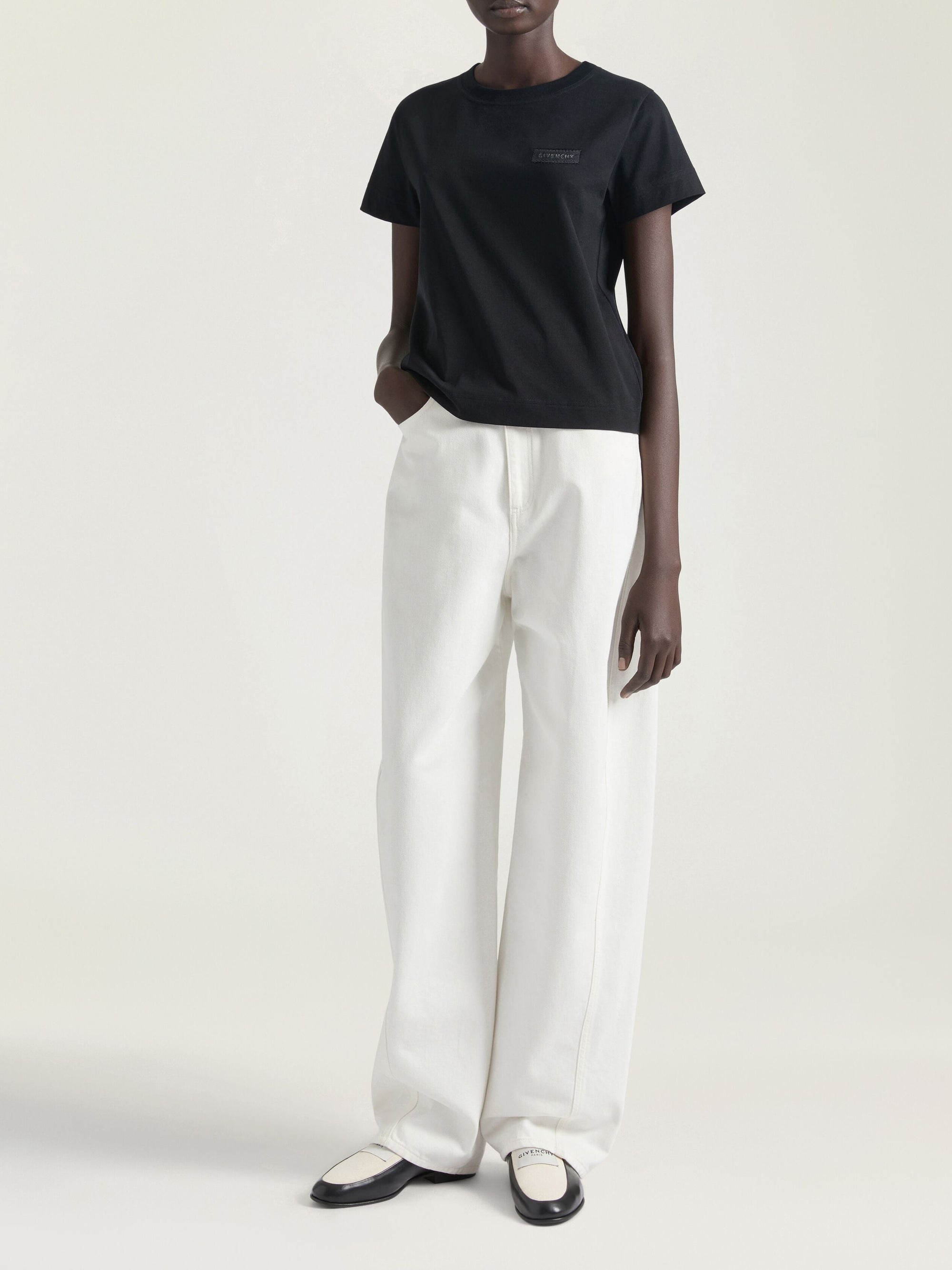 T-shirt ajusté - Black