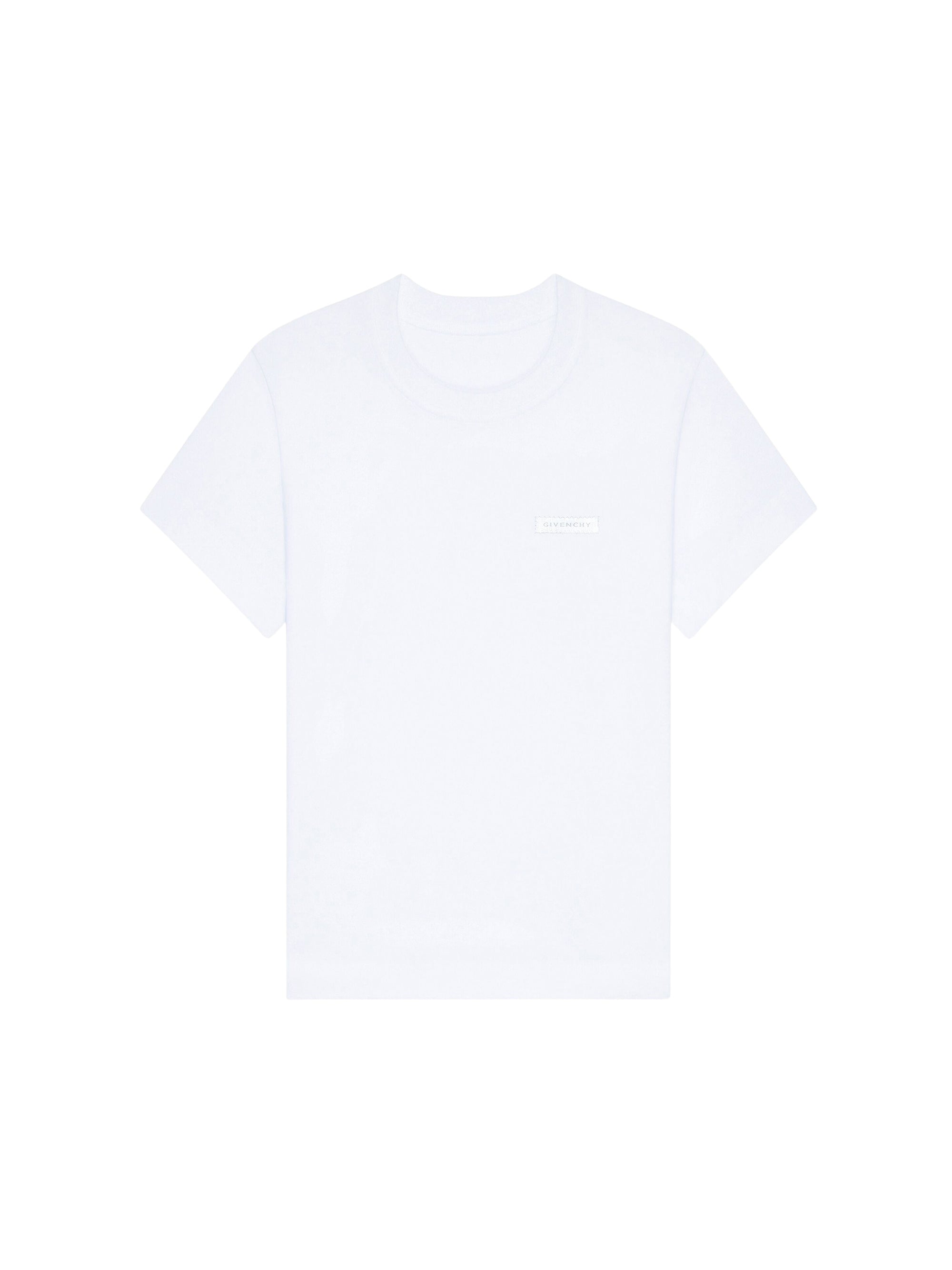 Fitted T-shirt - White