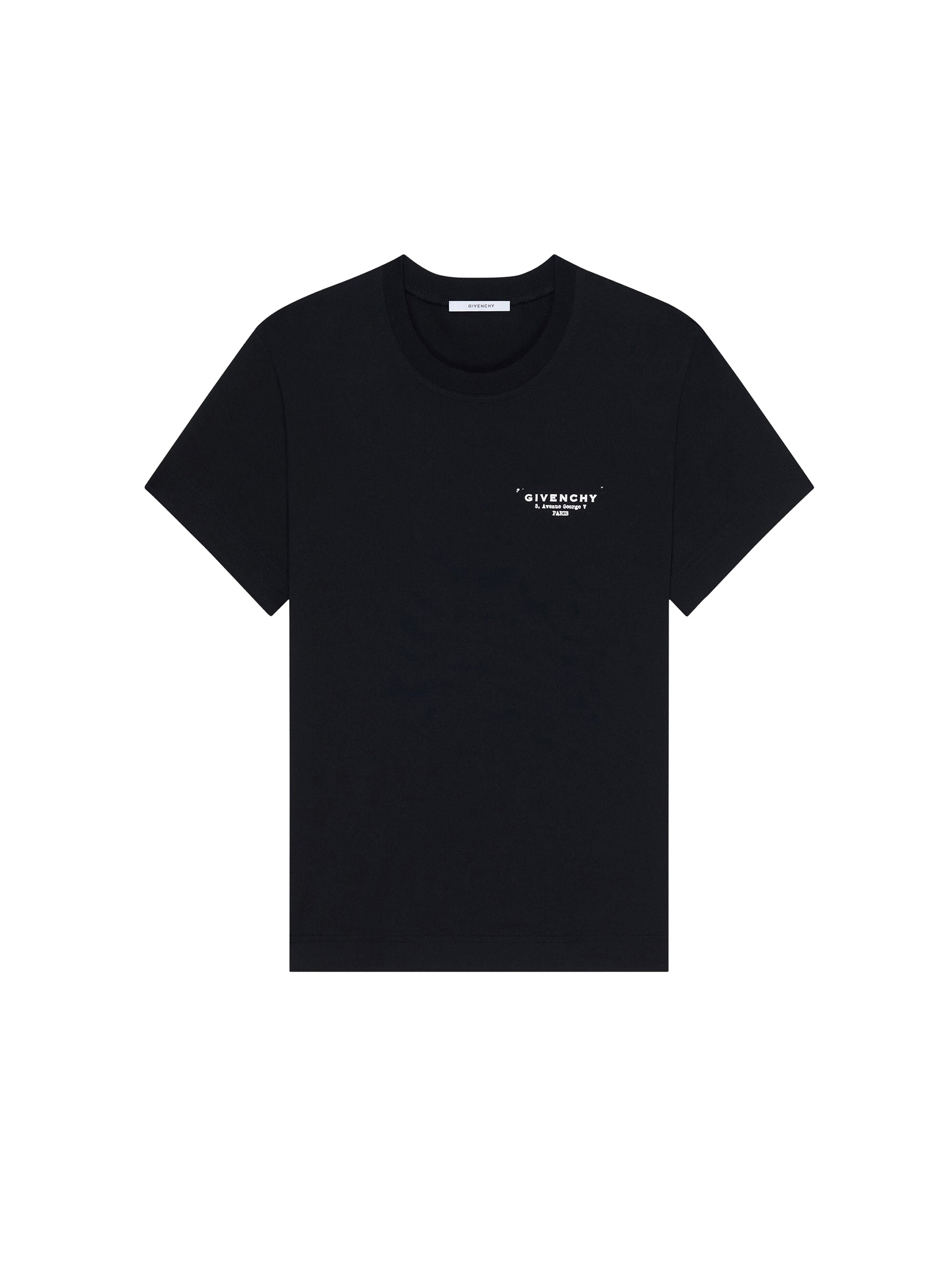 Fitted T-shirt - Black