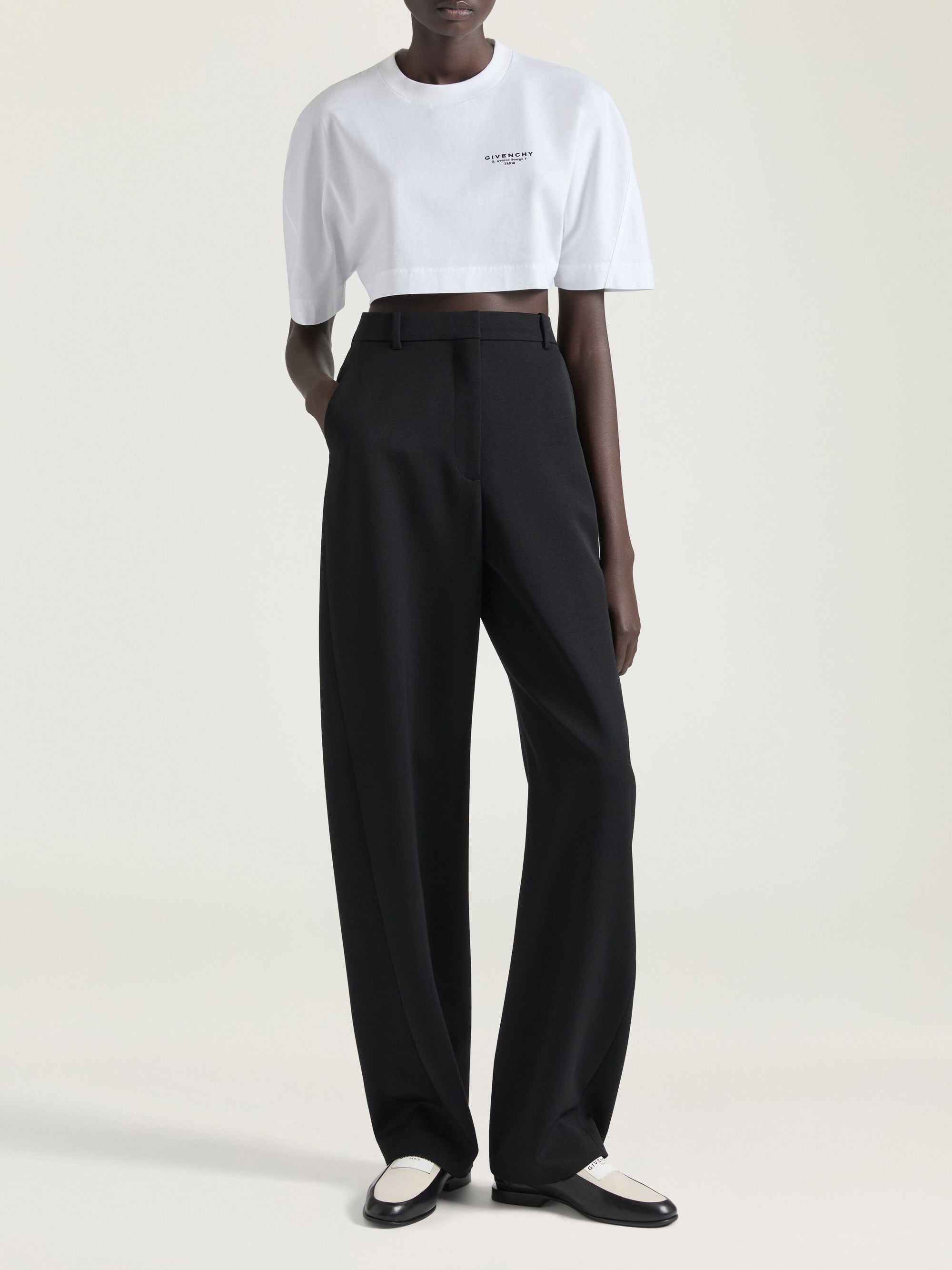T-shirt cocon court - White