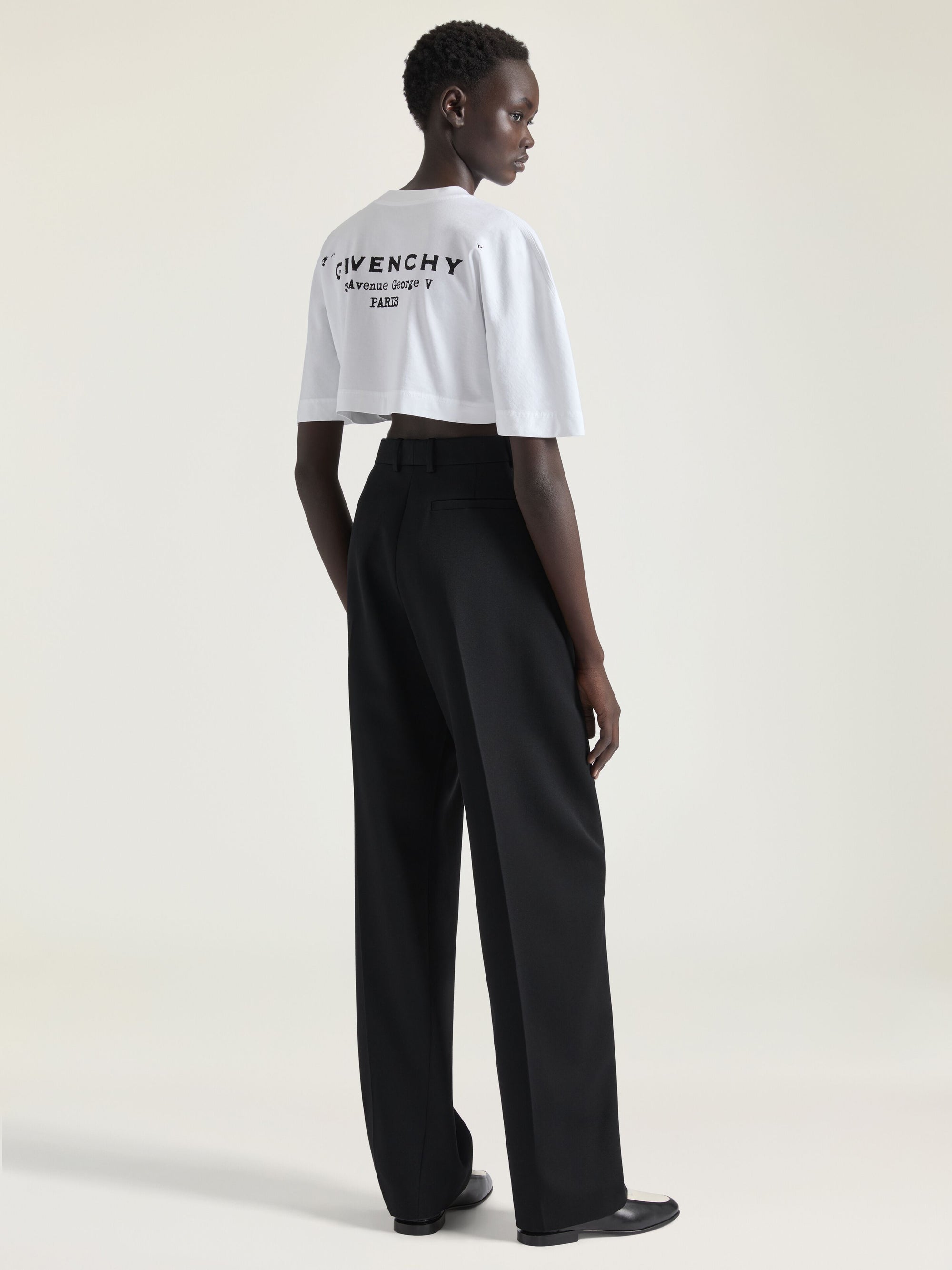 CROPPED COCOON T-SHIRT