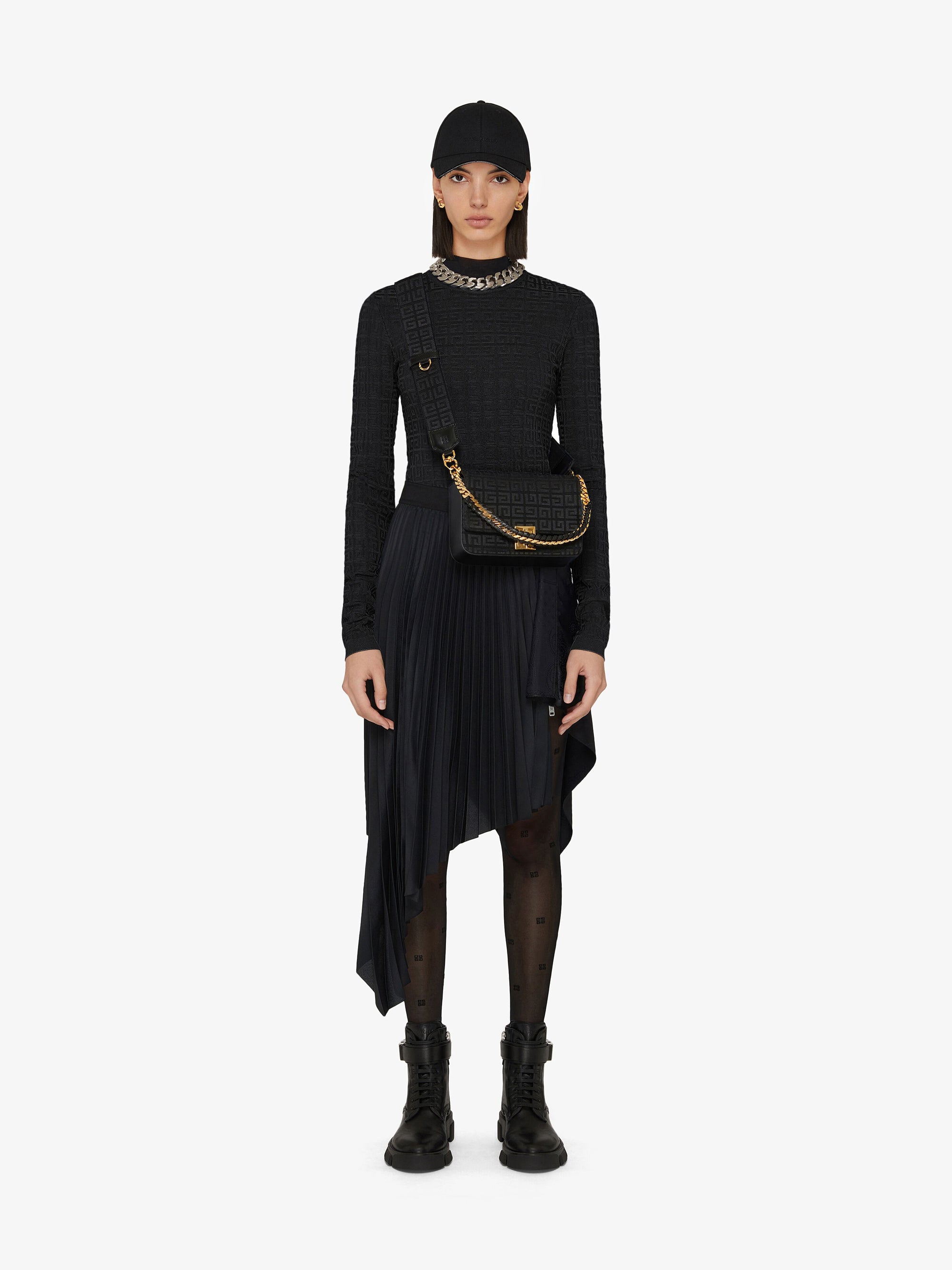 VI/EA SWEATER W/ MONOGRAM JACQUARD