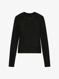VI/EA SWEATER W/ MONOGRAM JACQUARD