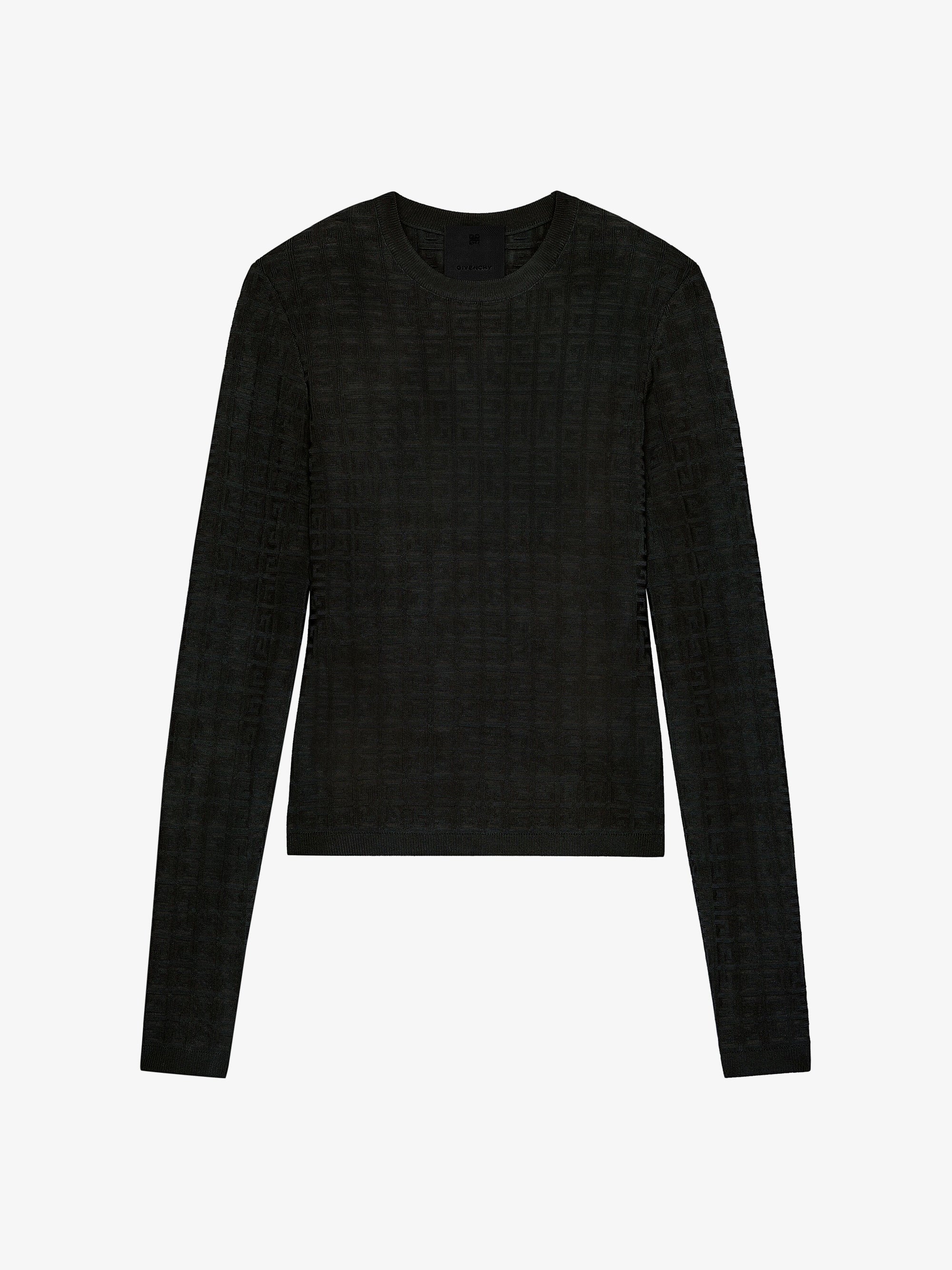 VI/EA SWEATER W/ MONOGRAM JACQUARD