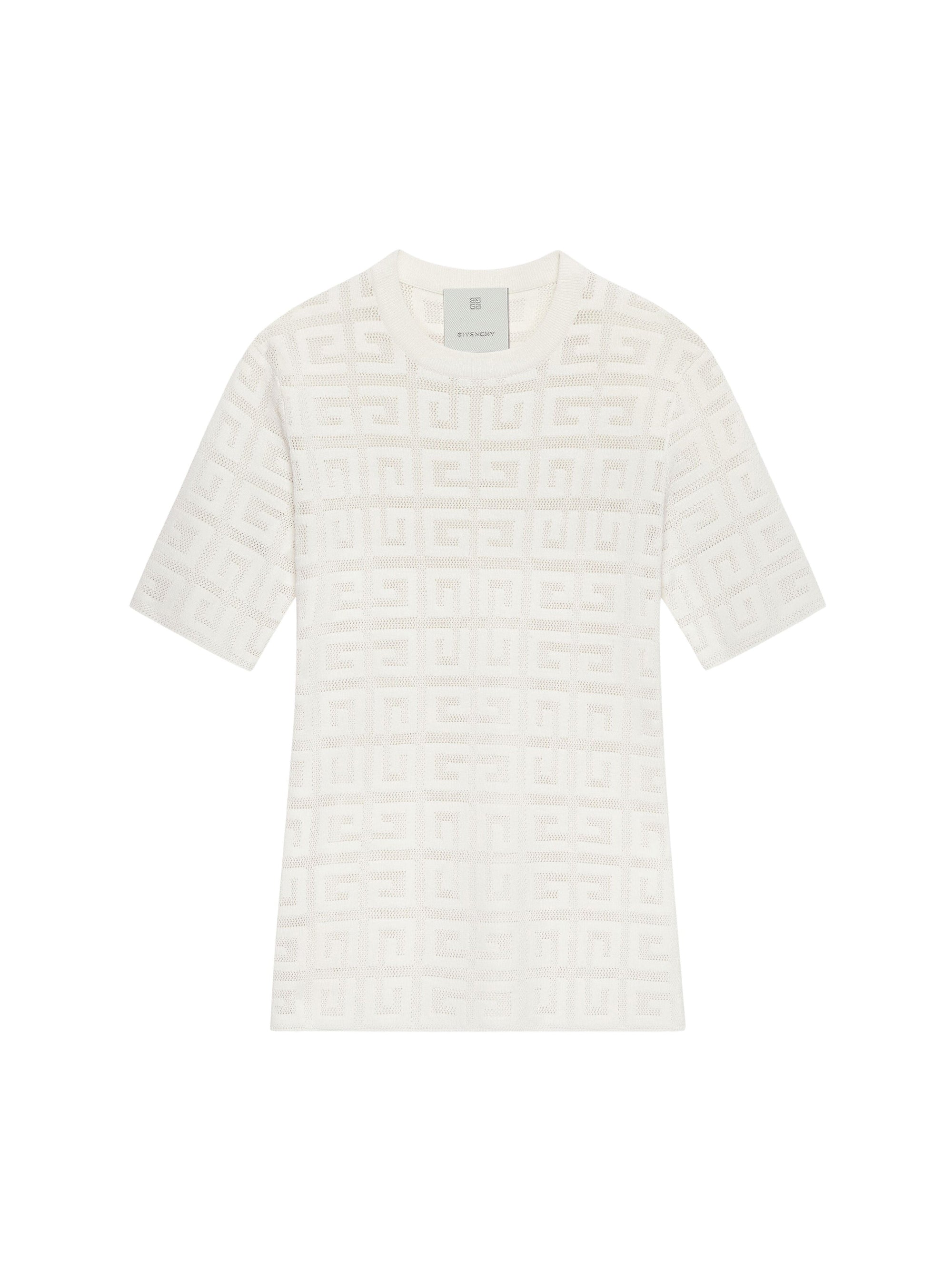 LIGHT VISCOSE STRETCH 4G MONOGRAM LACE
