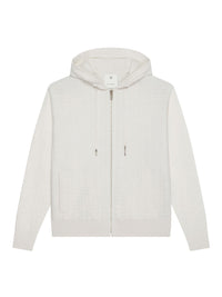 SWEATER W/ HOOD AND FRONT ZIP TBC