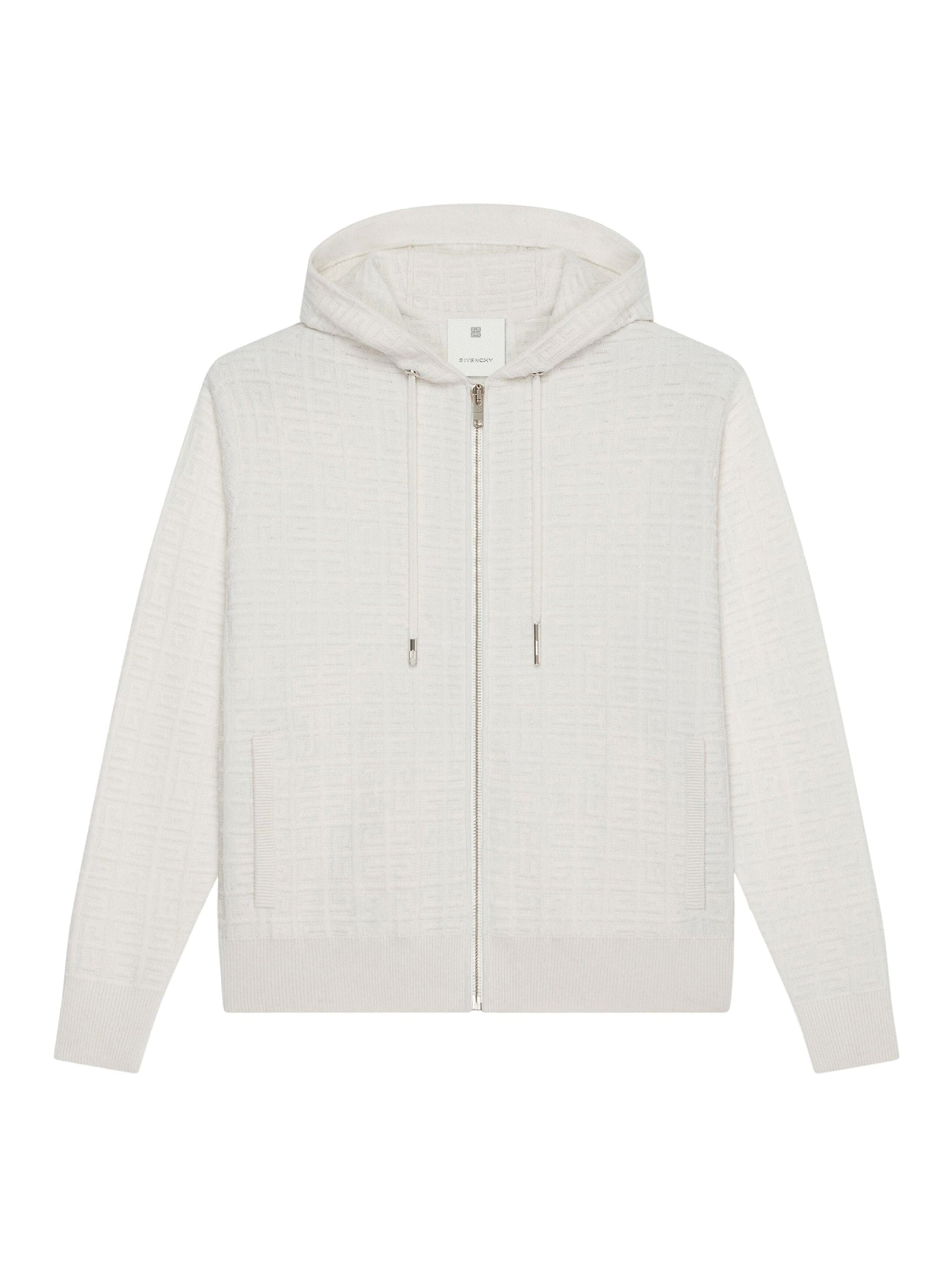 SWEATER W/ HOOD AND FRONT ZIP TBC