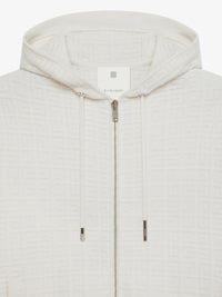 Pull avec capuche en cachemire - Ivoire
