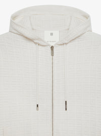 SWEATER W/ HOOD AND FRONT ZIP TBC