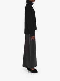 Pull à col roulé en cachemire - Noir