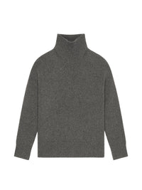 LONG ROLLED NECK SWEATER