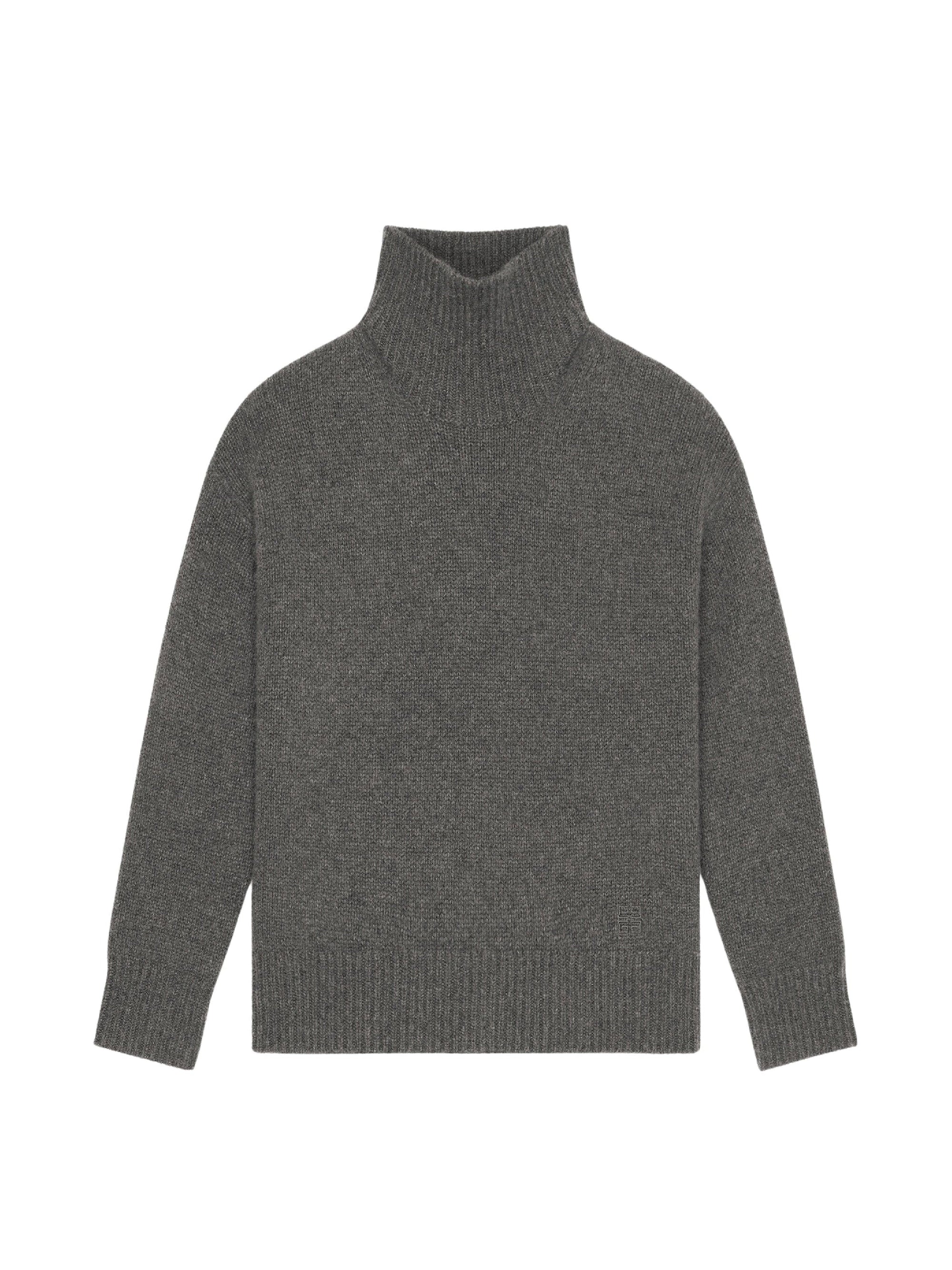 LONG ROLLED NECK SWEATER