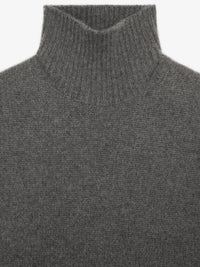 LONG ROLLED NECK SWEATER