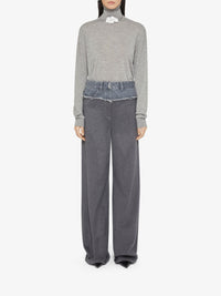Pull à col roulé en cachemire - Silvery Grey