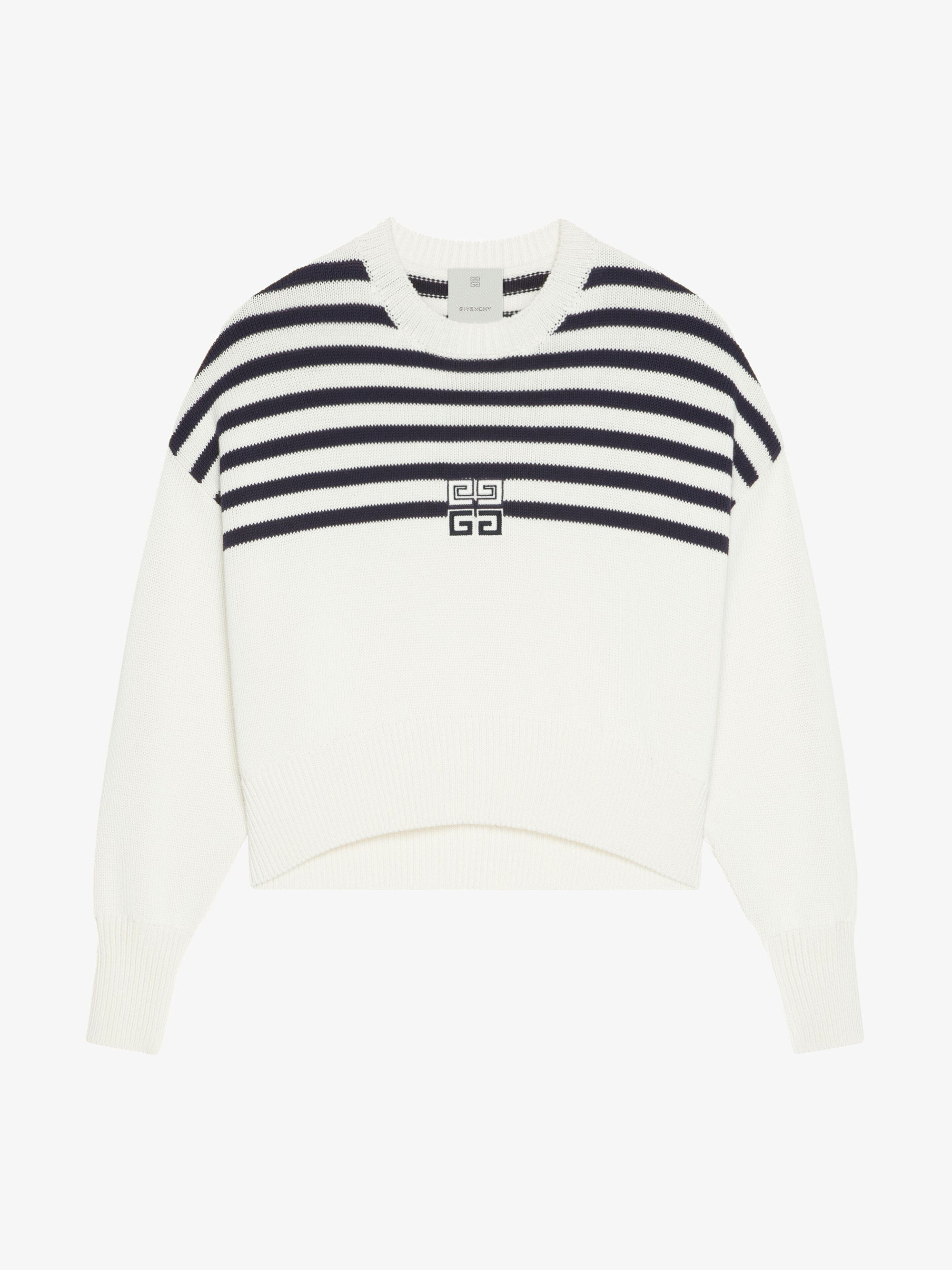 5GG WOOL COTTON THICK STRIPES 4G