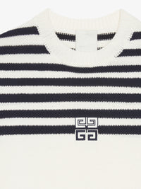 5GG WOOL COTTON THICK STRIPES 4G