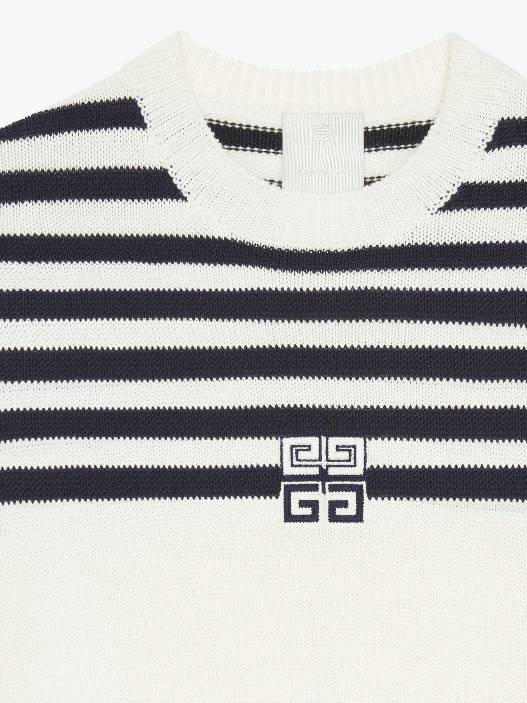 5GG WOOL COTTON THICK STRIPES 4G