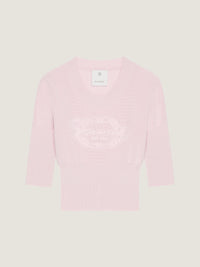 COTTON WOOL GIVENCHY FRAME EMBROIDERY