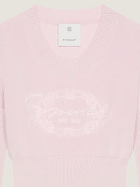 COTTON WOOL GIVENCHY FRAME EMBROIDERY