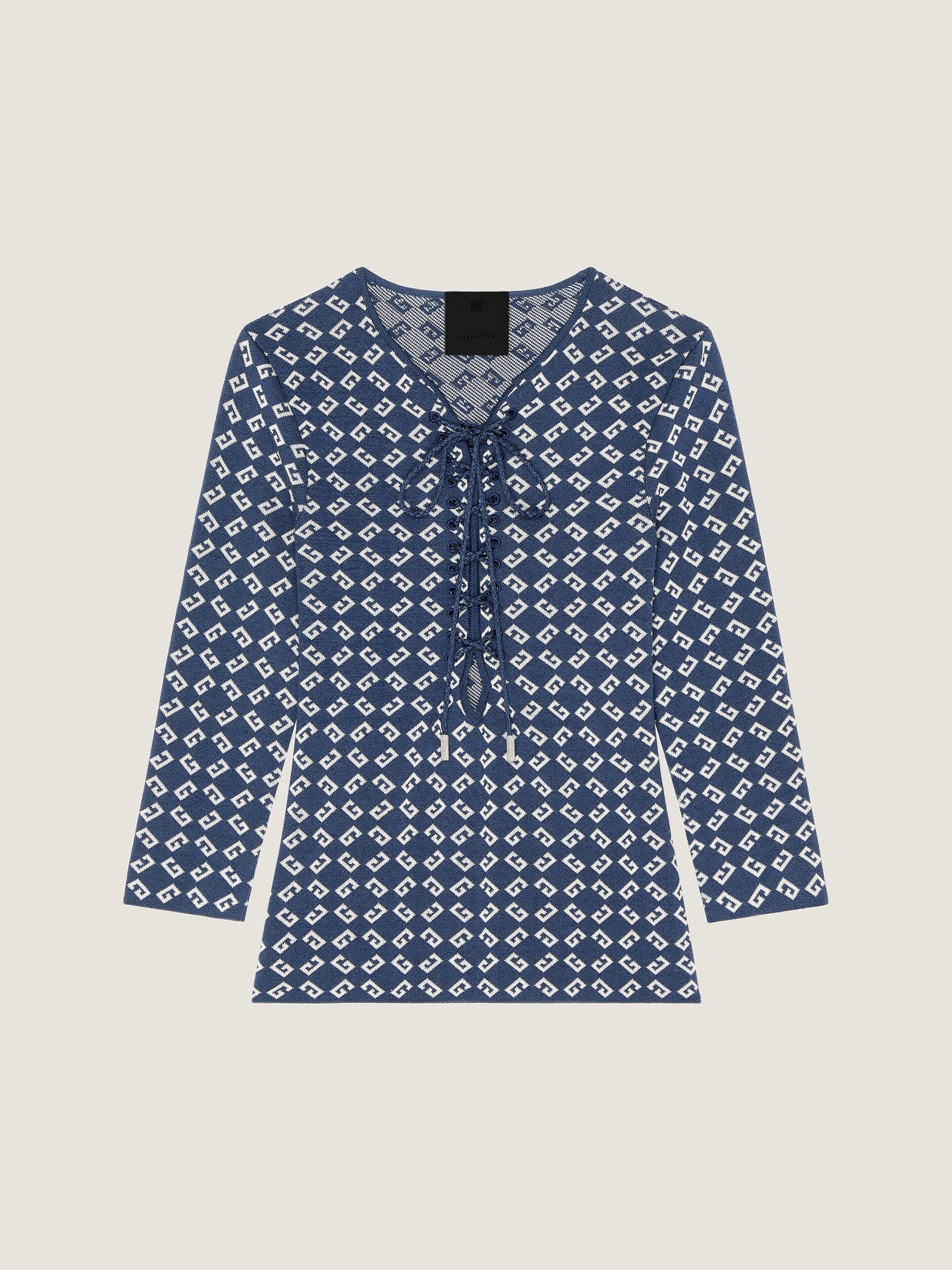 COTTON VISCOSE MONOGRAM 72 JACQUARD